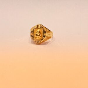 916 Hallmark light weight Gents Ring