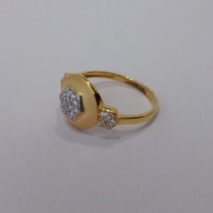 916 Gold Hallmark Fancy Ladies Ring