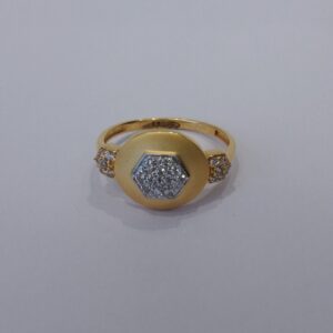 916 Gold Hallmark Fancy Ladies Ring