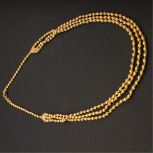 916 Gold 3layer Mala For Women PJ-99