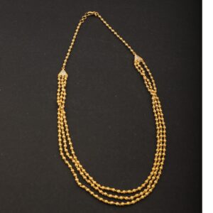 916 Gold 3layer Mala For Women PJ-99