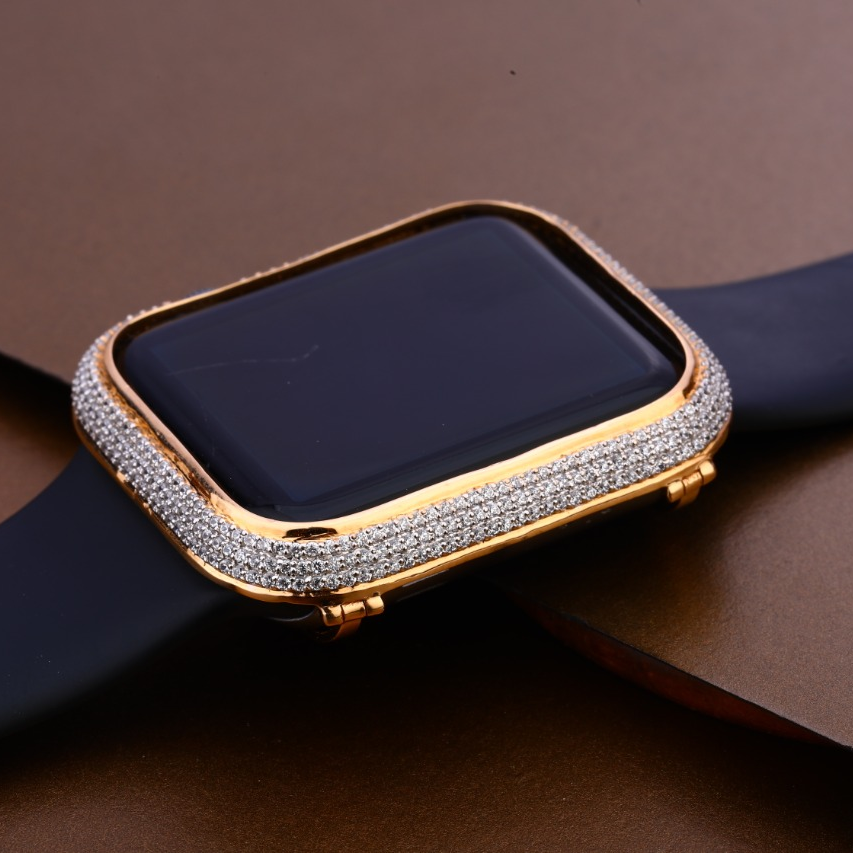 22k(916)gold unisex iwatch gold cover - Image 2