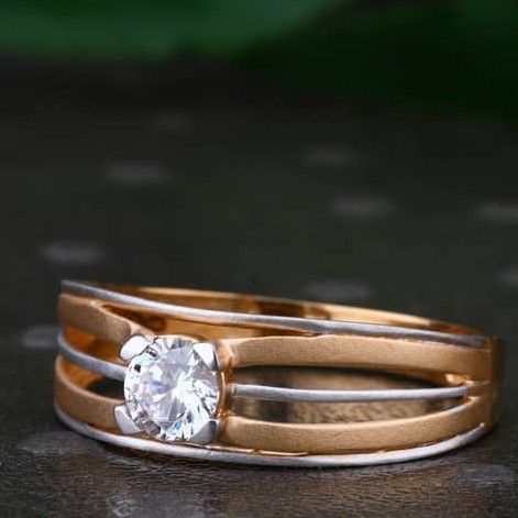 18k(750)Gents Rose Gold Ring