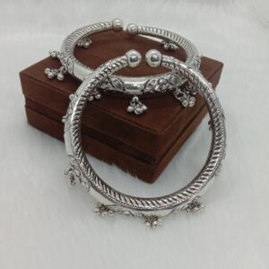Pure silver leg kada light weight and adjustable