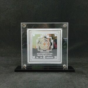 Pure silver designer coin of ganesha in color printing by puran