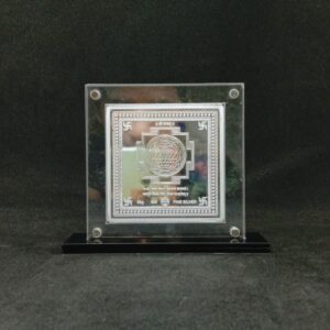 Puran hallmarked silver designer coin of laxmi in color printing