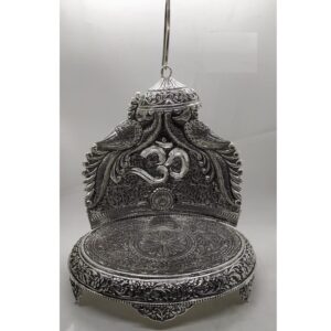 925 Pure hallmarked Silver Antique Singhasan by puran
