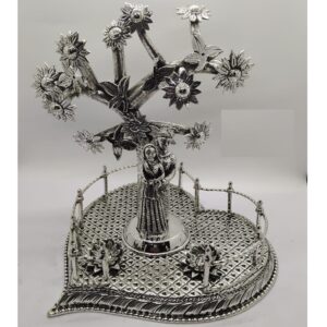 925 pure silver antique table top gift items po-298-01