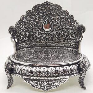 925 Pure Silver  Antique Singhasan  PO-141-29