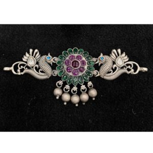 92.5% Pure Silver Compact Temple Choker PO-216-50