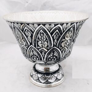 925 Pure Silver Designer Fruit & Flower Basket PO-162-20