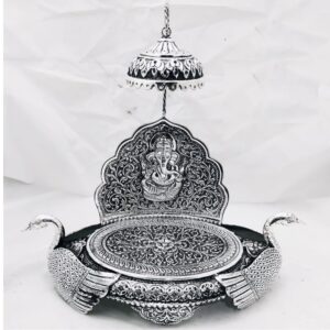 925 Pure Silver  Antique Singhasan PO-141-23