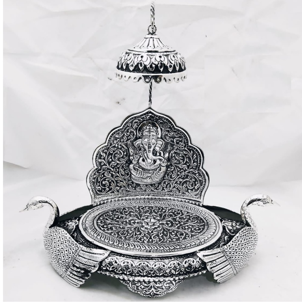 925 Pure Silver  Antique Singhasan PO-141-23