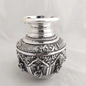 925 Pure Silver Kalash In Light Weight And Fine Nakashi PO-168-08
