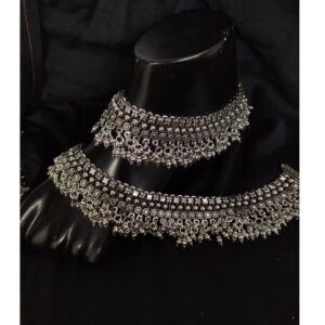 925 Pure Silver Antique Payal Handmade PO-208-20