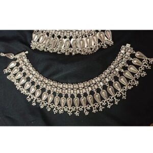 925 Pure Silver Antique Payal Handmade PO-208-16