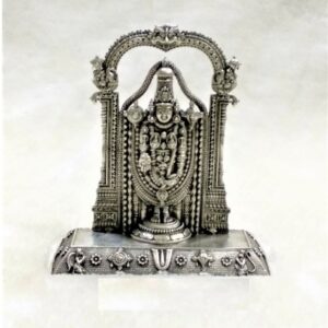 Pure silver tirupati balaji idol in high finishing po-138-10