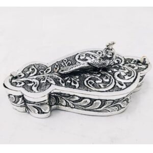 925 Pure Silver Chopra in Stylish Antique Work For Tilak PO-169-01