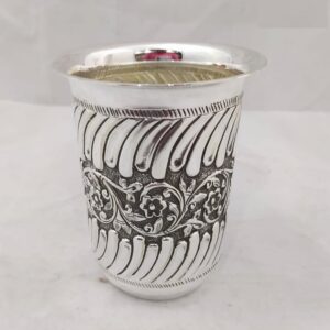 925 pure silver glass in fine antique carvings pO-158-06
