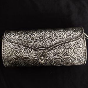 925 pure silver ladies clutch in fine nakashii pO-164-15