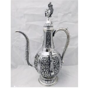925 pure silver Stylish Nawabi surahi in fine nakashii po-247-12