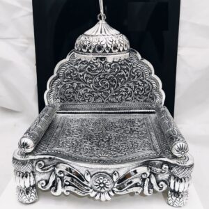 92.5 pure silver antique Solid singhasan In Fine Nakashii pO-141-08