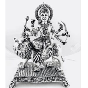 Durga Mata Idol in Antique Finish PO-174-15