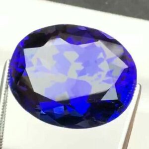 48ct oval blue tanzanite