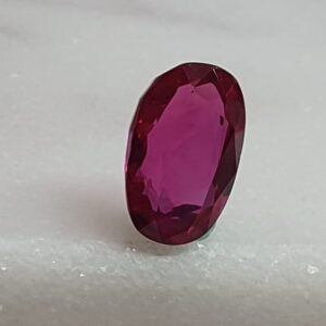 1.47ct Oval Shape Pink Ruby-Manek VG-R28