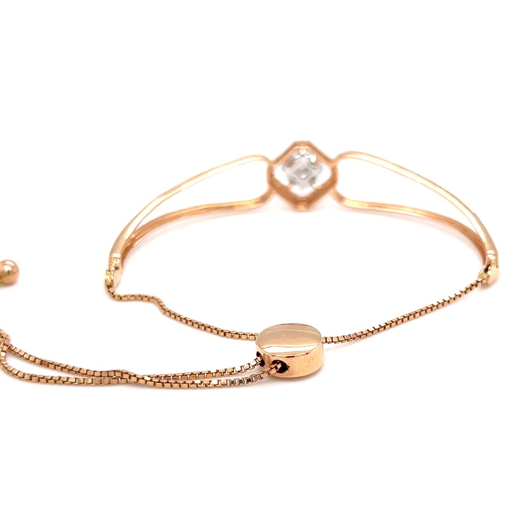 Frumoasa diamond bracelet with flexible adjustable chain - Image 5