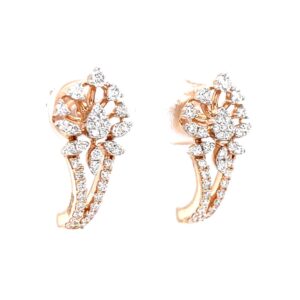 Diamond bali in prong & micro pave set in premium quality diamonds