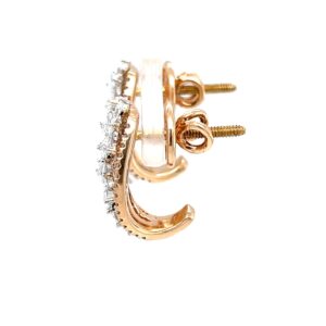 Two flower with four lines half bali in diamonds 9top32