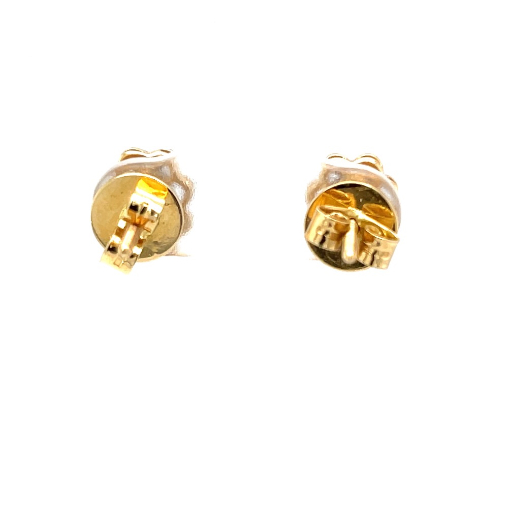 Adorable oval pressure set diamond studds 8top189 - Image 5