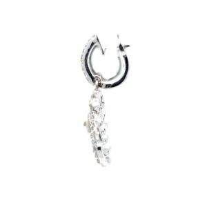 Chakri inspired drop with pearl & bali in hallmark white gold 8top14