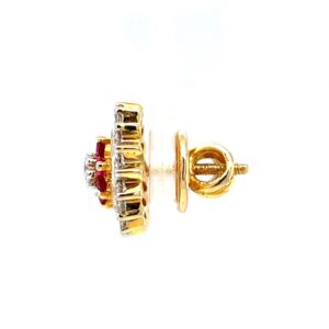 Ruby & diamond traditional vati maharashtrian kudi 7top74