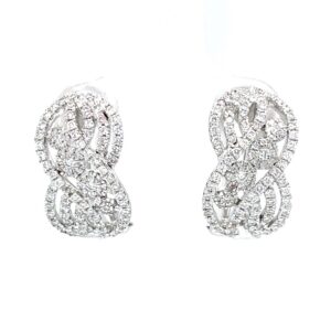 Delicate Everyday Wear Bali in White Gold 7TOP35