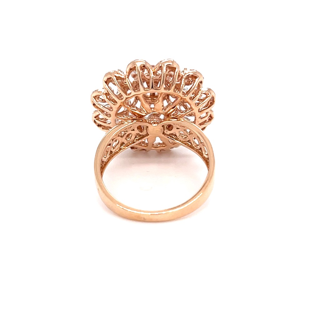 Inspired by the wishing tree designer cocktail diamond ring - Image 5