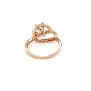 Princess marquise pear & round diamond ladies ring
