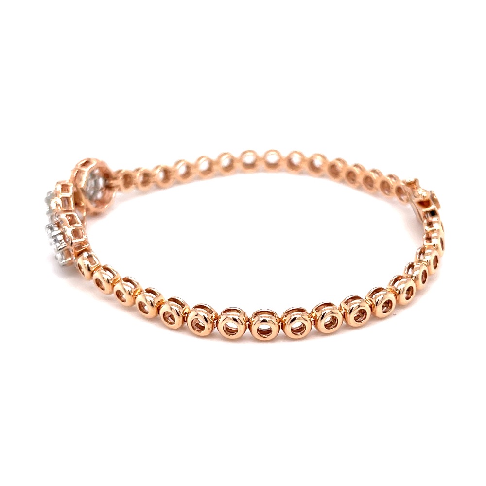 Trio pressure set eva diamonds with round bracket - Image 4