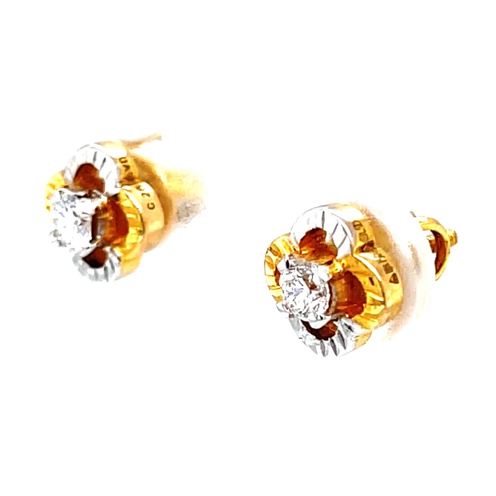 Single Diamond Studs for Kids and Teenager 7TOP59 - Image 3