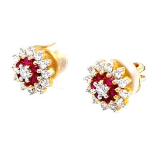 Maharashtrian Style Vati Kudi 18k Hallmark Gold 8TOP148