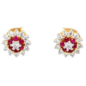 Maharashtrian Style Vati Kudi 18k Hallmark Gold 8TOP148