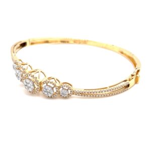 Schön Diamond Bracelet with 5 Circular Motif