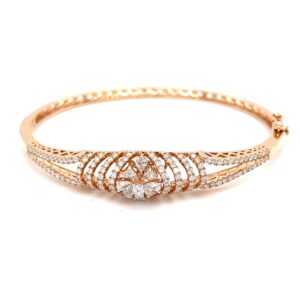 Mirum Diamond Bracelet in 18k Rose Gold VVS EF