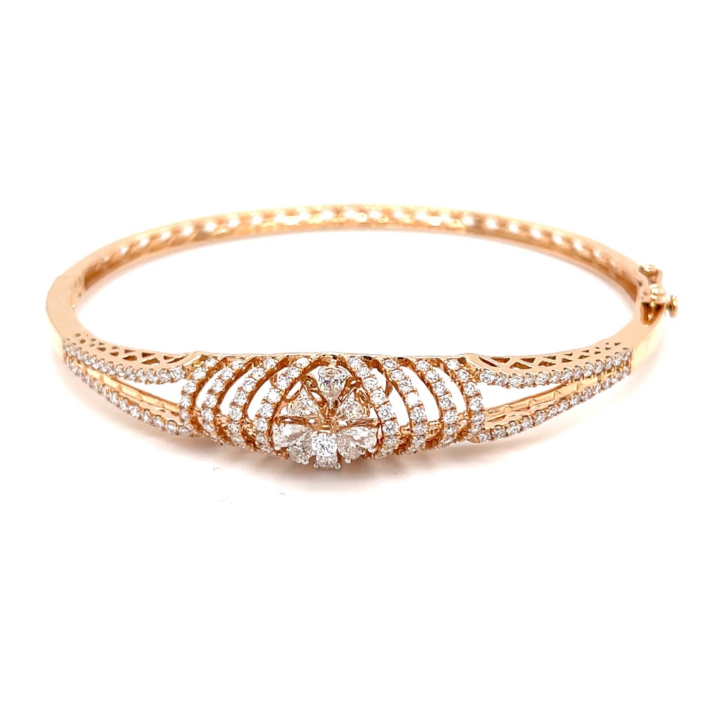 Mirum Diamond Bracelet in 18k Rose Gold VVS EF