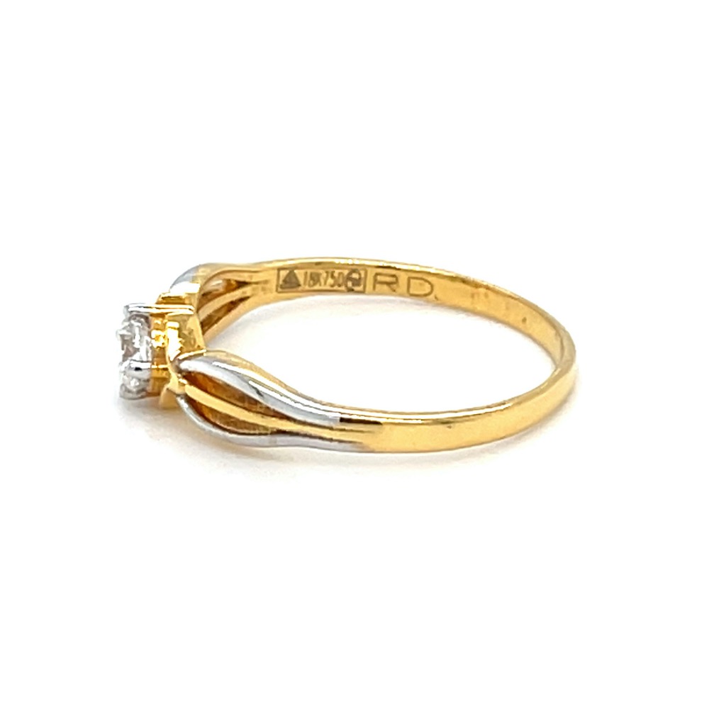 Single Diamond Ring for Ladies - 0LR86 - Image 4