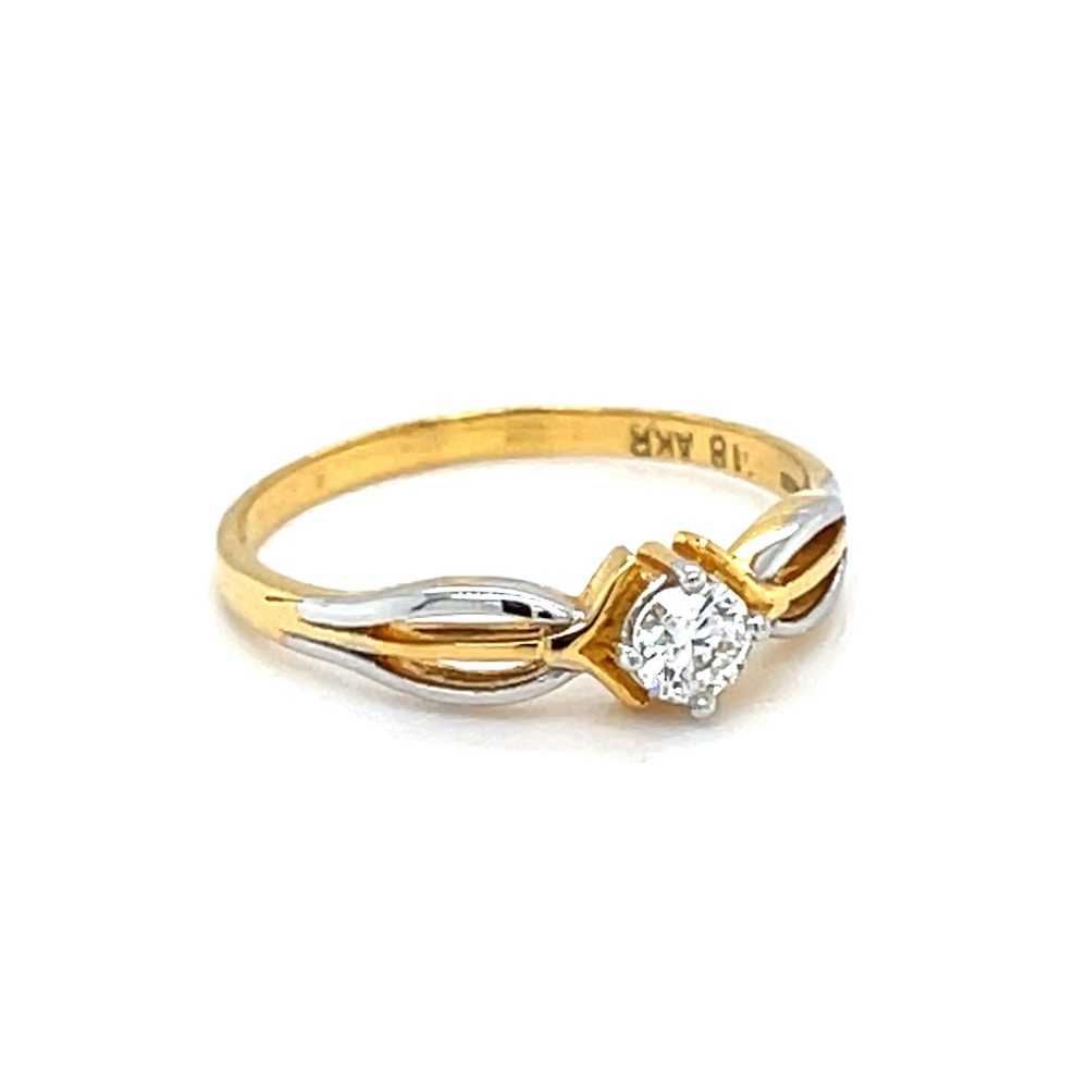 Single Diamond Ring for Ladies - 0LR86 - Image 3