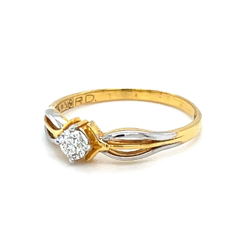 Single Diamond Ring for Ladies - 0LR86 - Image 2