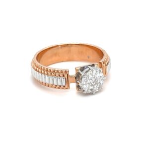 Watch Belt Design Engagement Ring for Gents - 0GR29