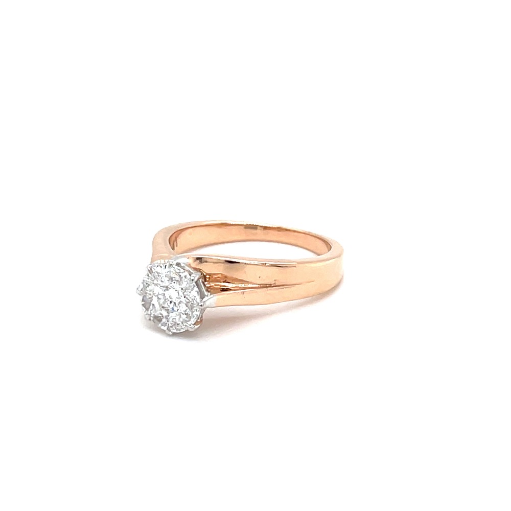 Classic Solitaire Ring for Gents - 0GR27 - Image 3